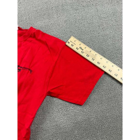 Fruit Of The Loom Bayer Leverkusen Gemeinsam Siegen Football Soccer Shirt Red M - Picture 7 of 8